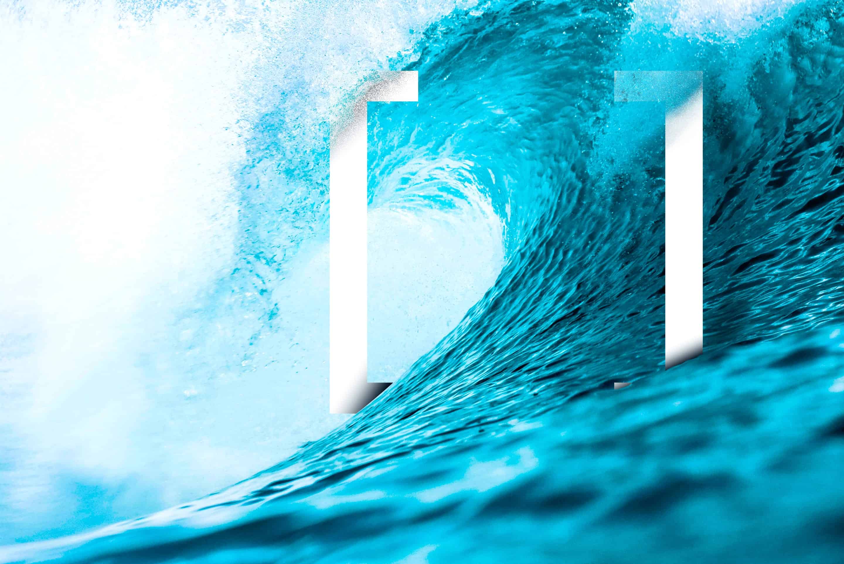 Homepage Wave Hero Background
